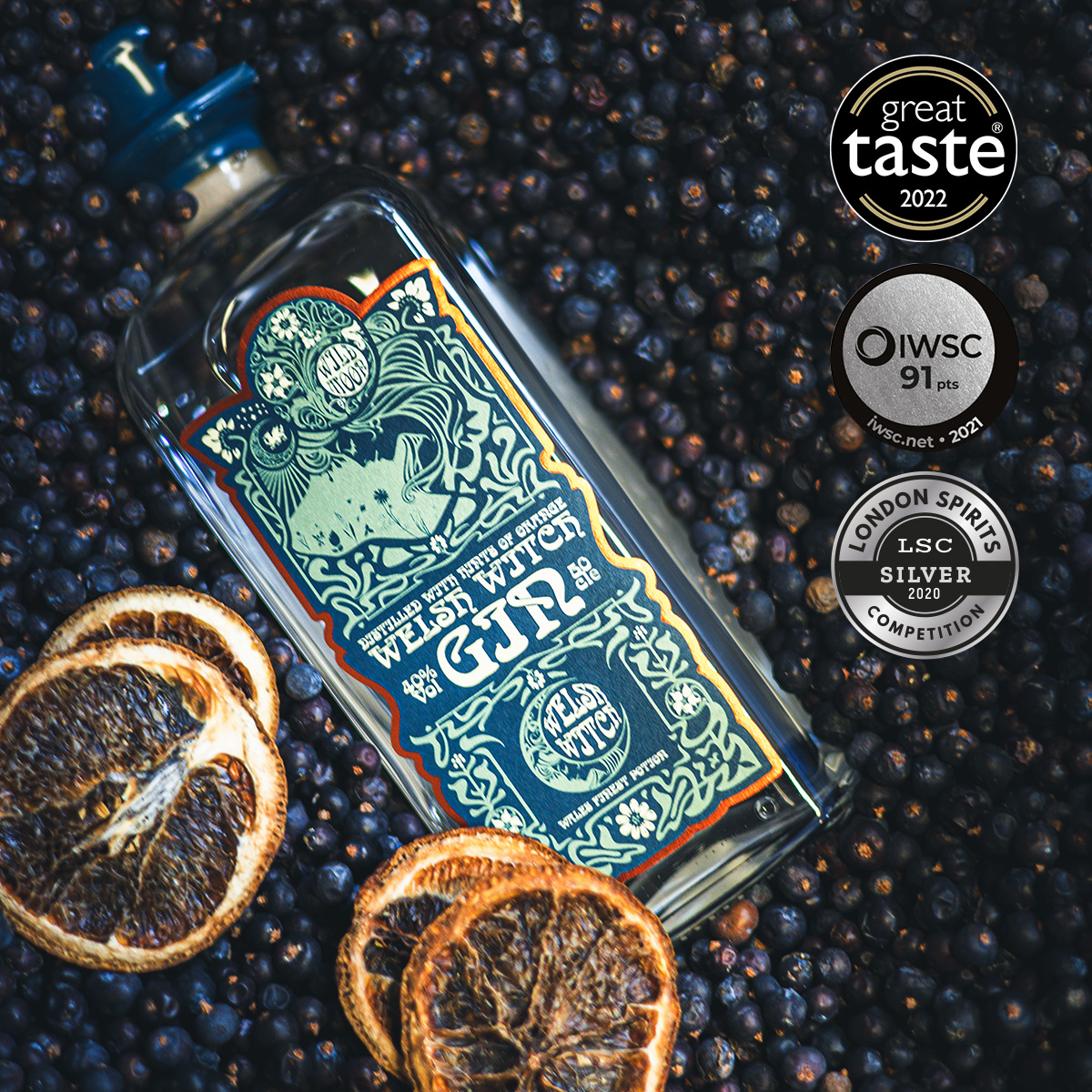 Award Winning Gin Dry Gin Signature Gin Welsh Gin