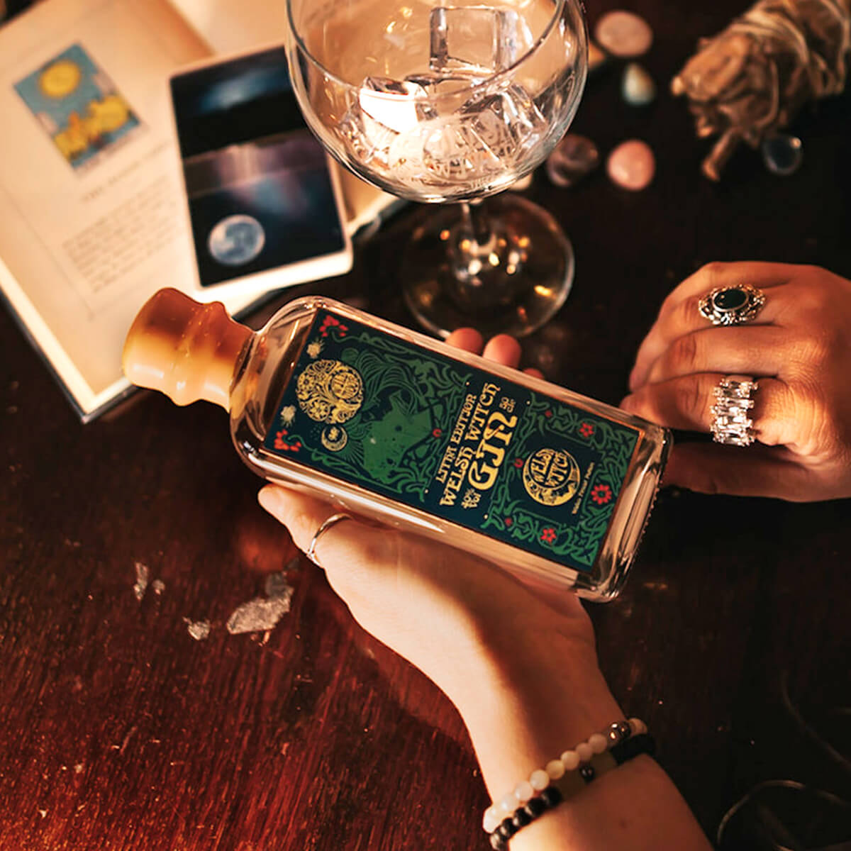 Welsh Witch Litha Elderflower Gin WILD MOON